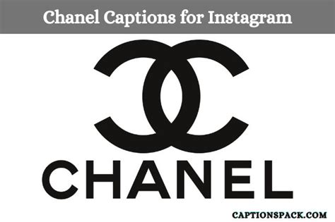 chanel captions